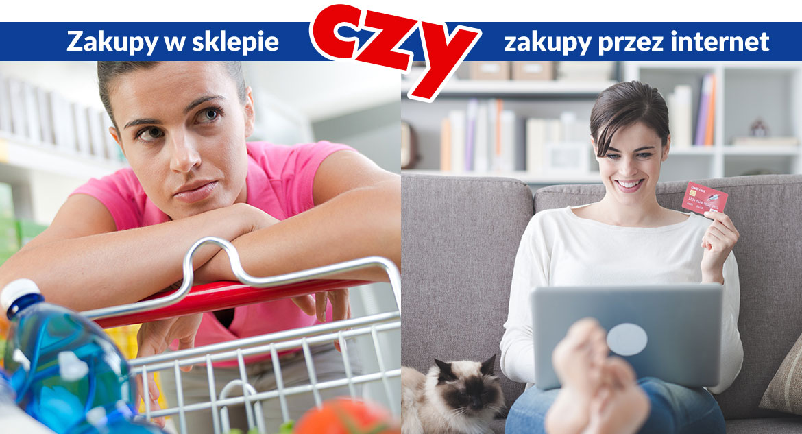 Zakupy w internecie są łatwiejsze i lepsze niż w zwykłych sklepach